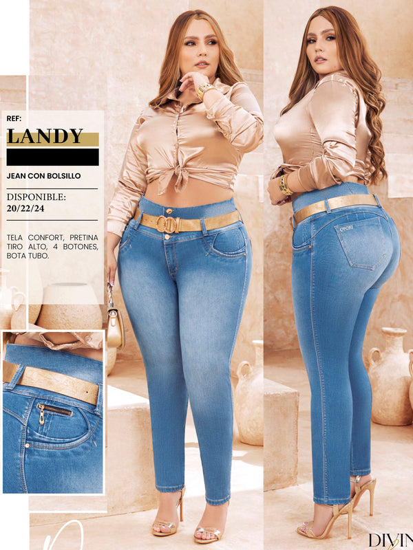 Colombian Butt lifting Plus Size Jean 