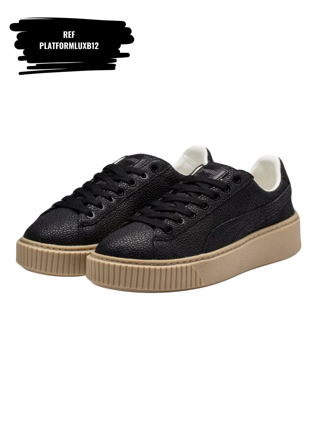 Tenis Platform Lux Black