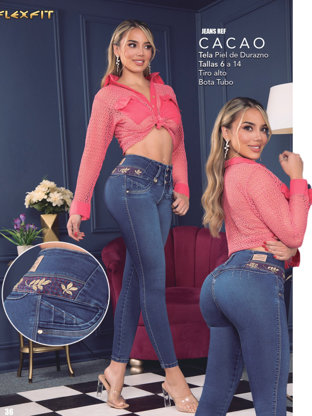 Colombian Butt lifting Jean